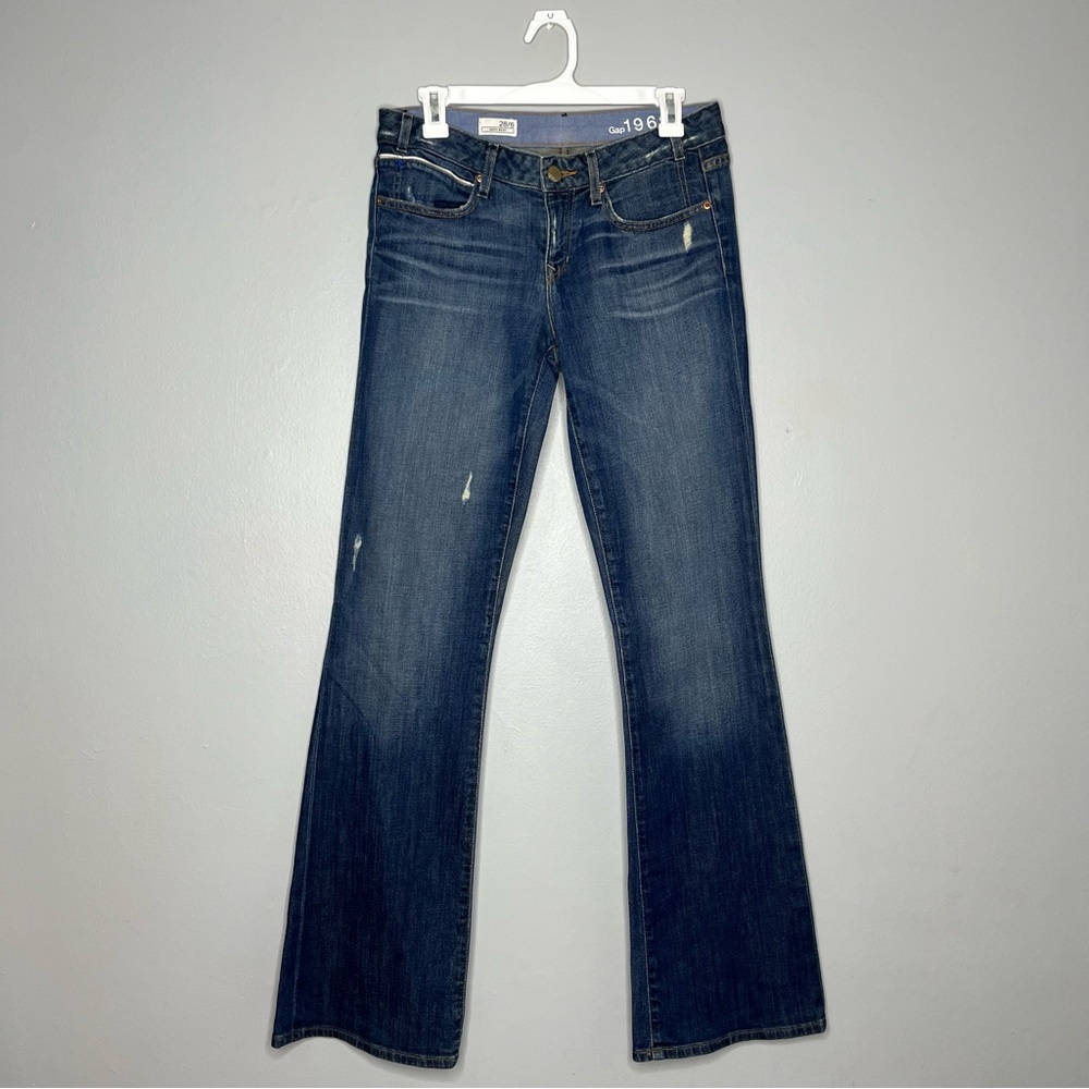 Y2K Gap Low Rise Sexy Bootcut Distressed Jeans FF